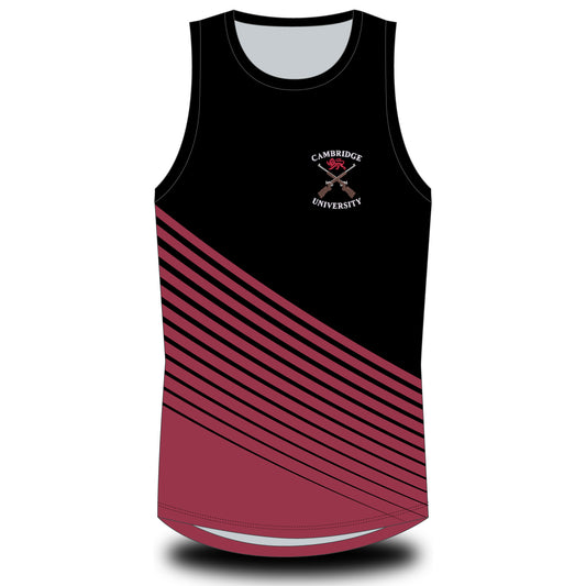 Cambridge University Rifle Association Burgundy Swoosh Vest