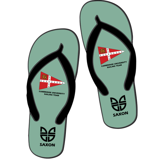 Cambridge University Sailing Team Cambridge Blue Flip Flops