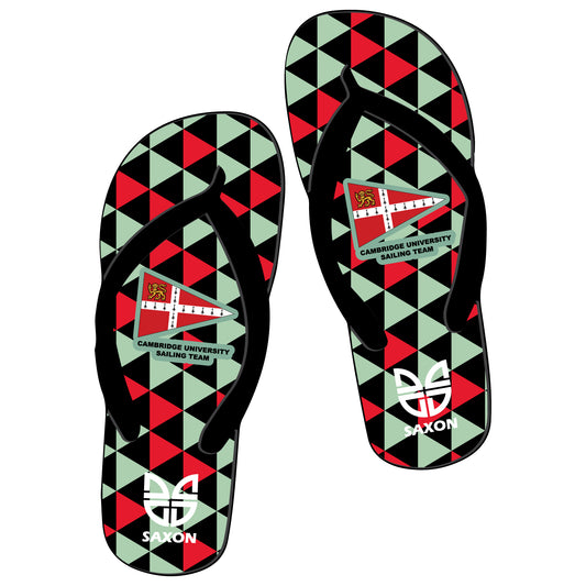 Cambridge University Sailing Team Triangle Flip Flops