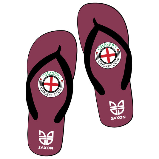 Chasers Cricket Club Flip Flops