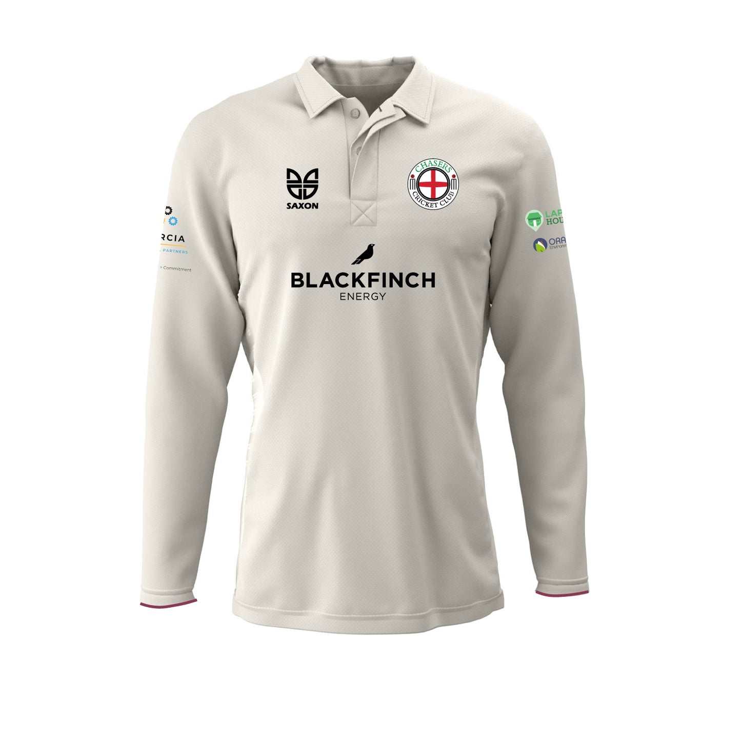 Chasers Cricket Club Long Sleeve Cricket Shirt