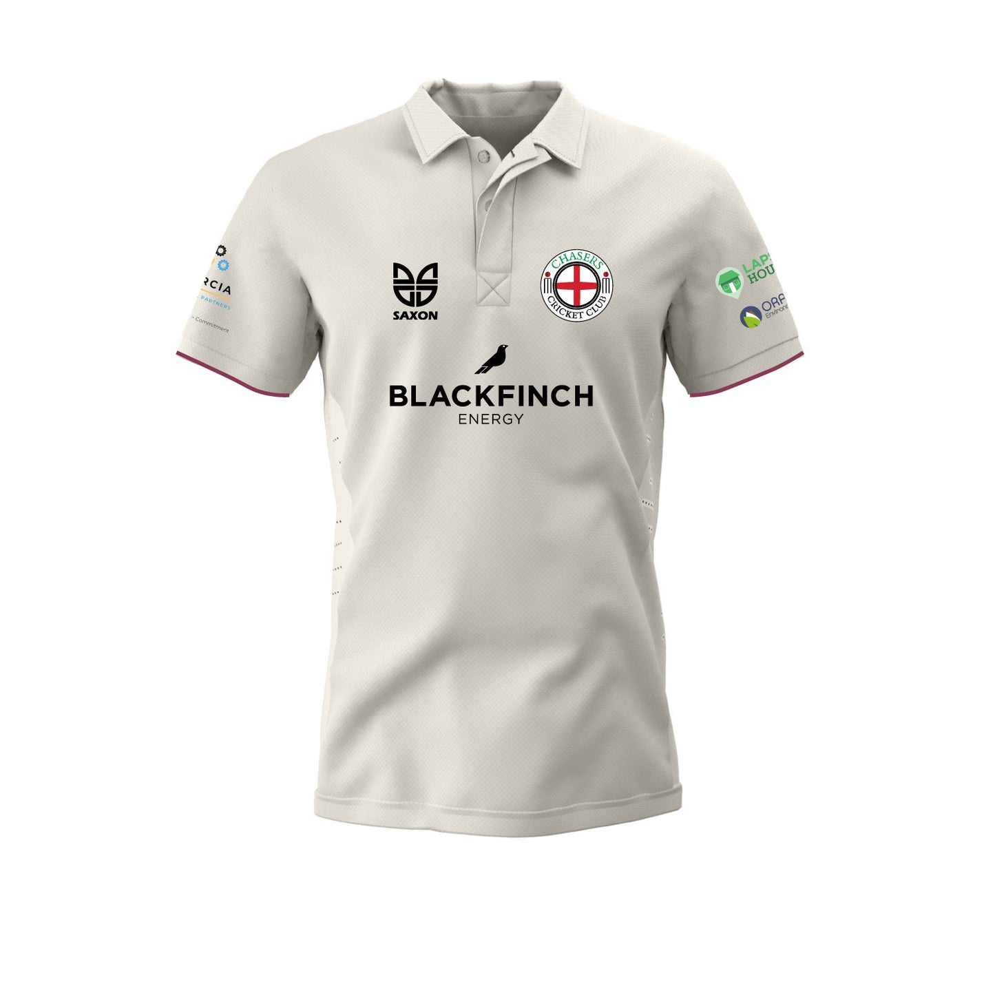 Chasers Cricket Club Short Sleeve Cricket Shirt