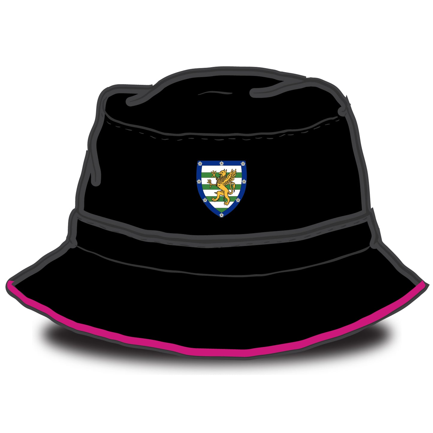 Downing College Rugby Club Plain Trim Bucket Hat