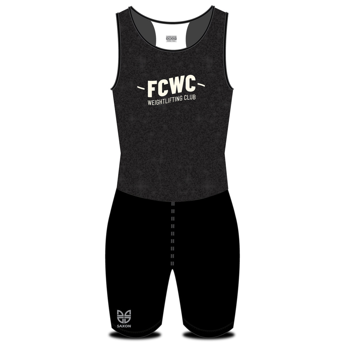 FCWC Weightlifting Club Sparkly All in One Suit