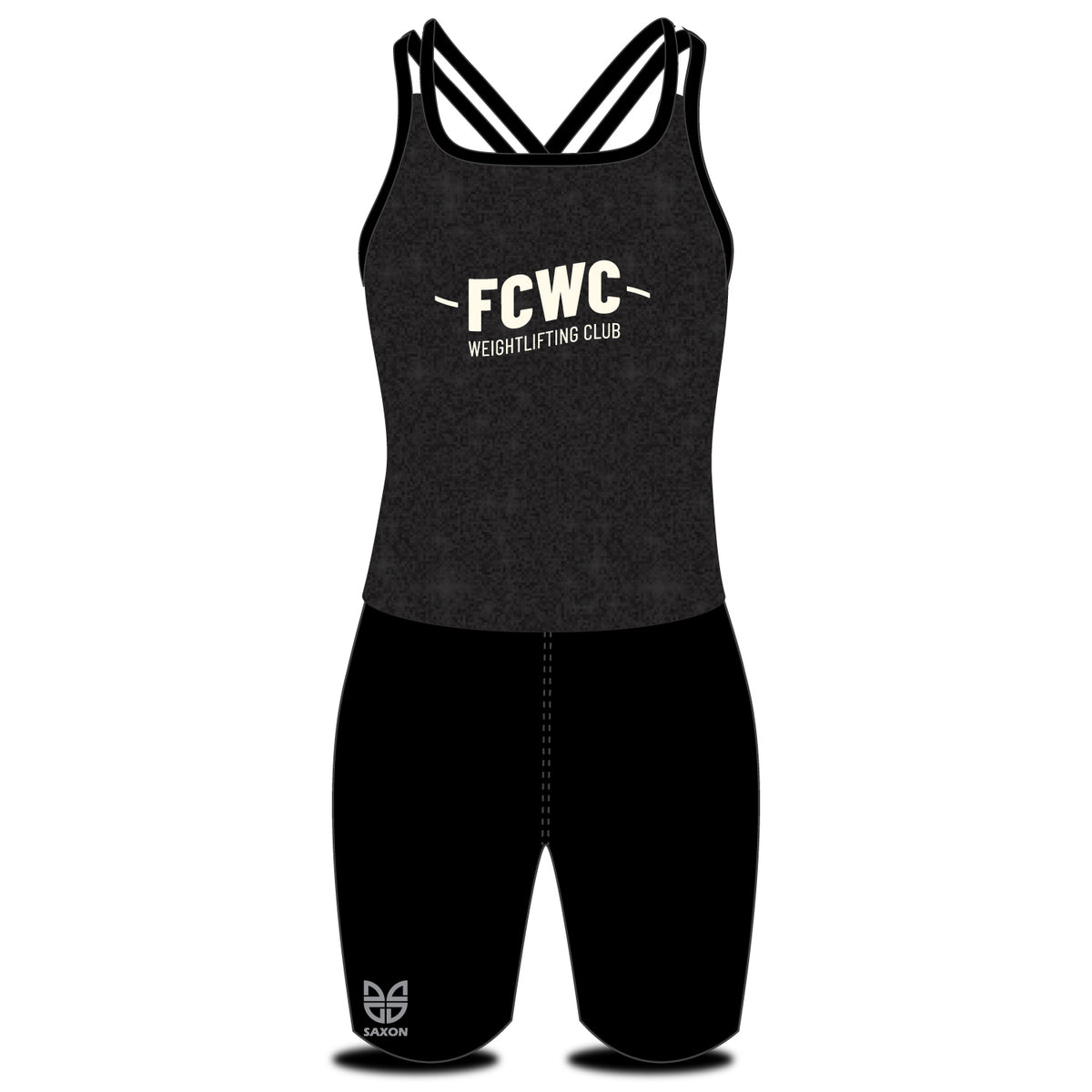 FCWC Weightlifting Club Sparkly Strappy Suit