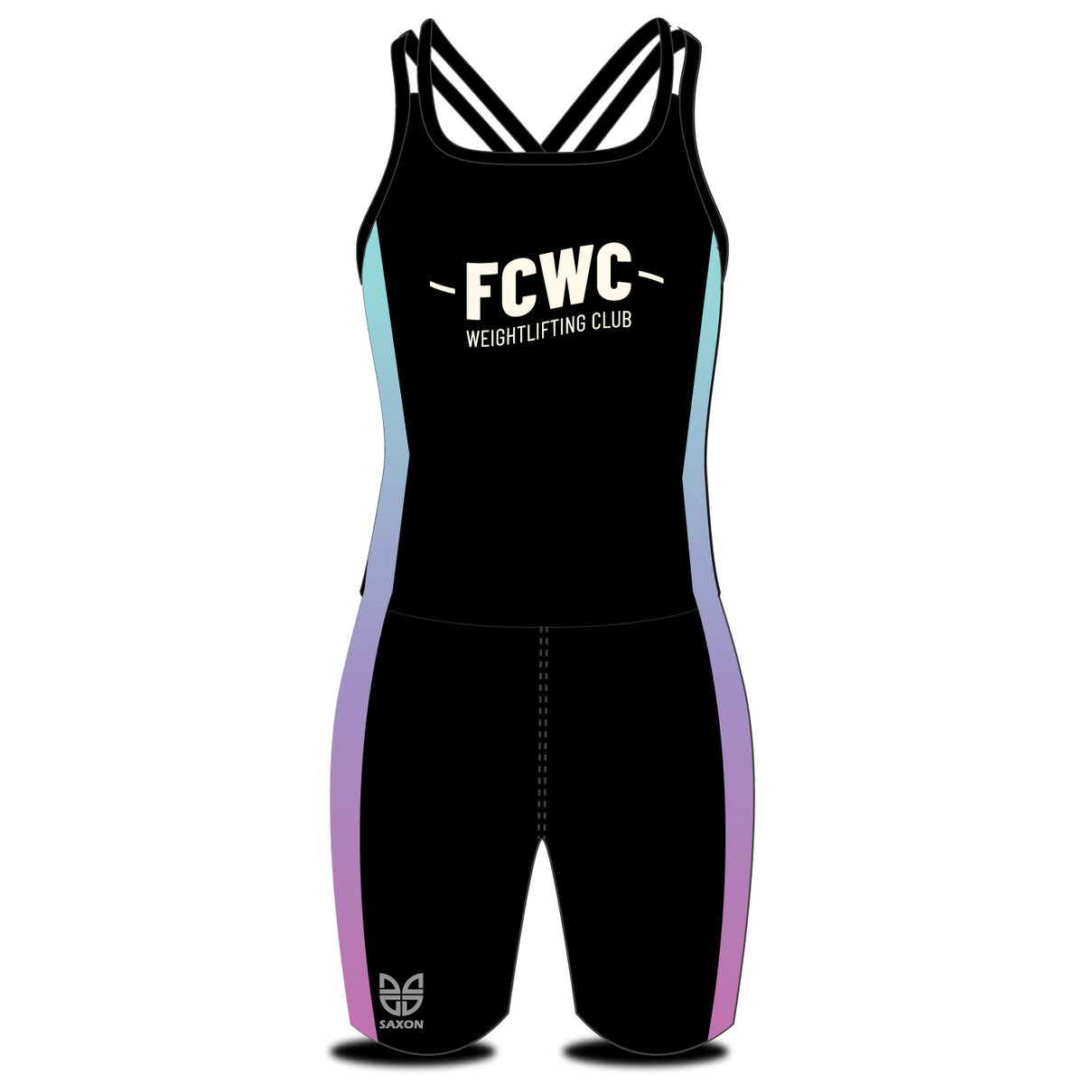 FCWC Weightlifting Club Graded Stripe Strappy Suit