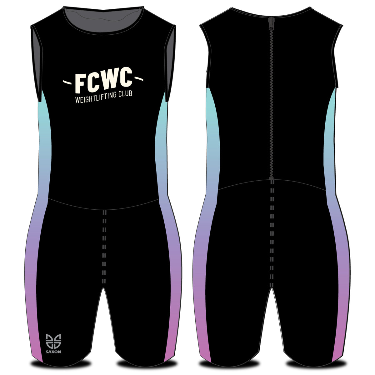 FCWC Weightlifting Club Graded Stripe Weightlifting Suit