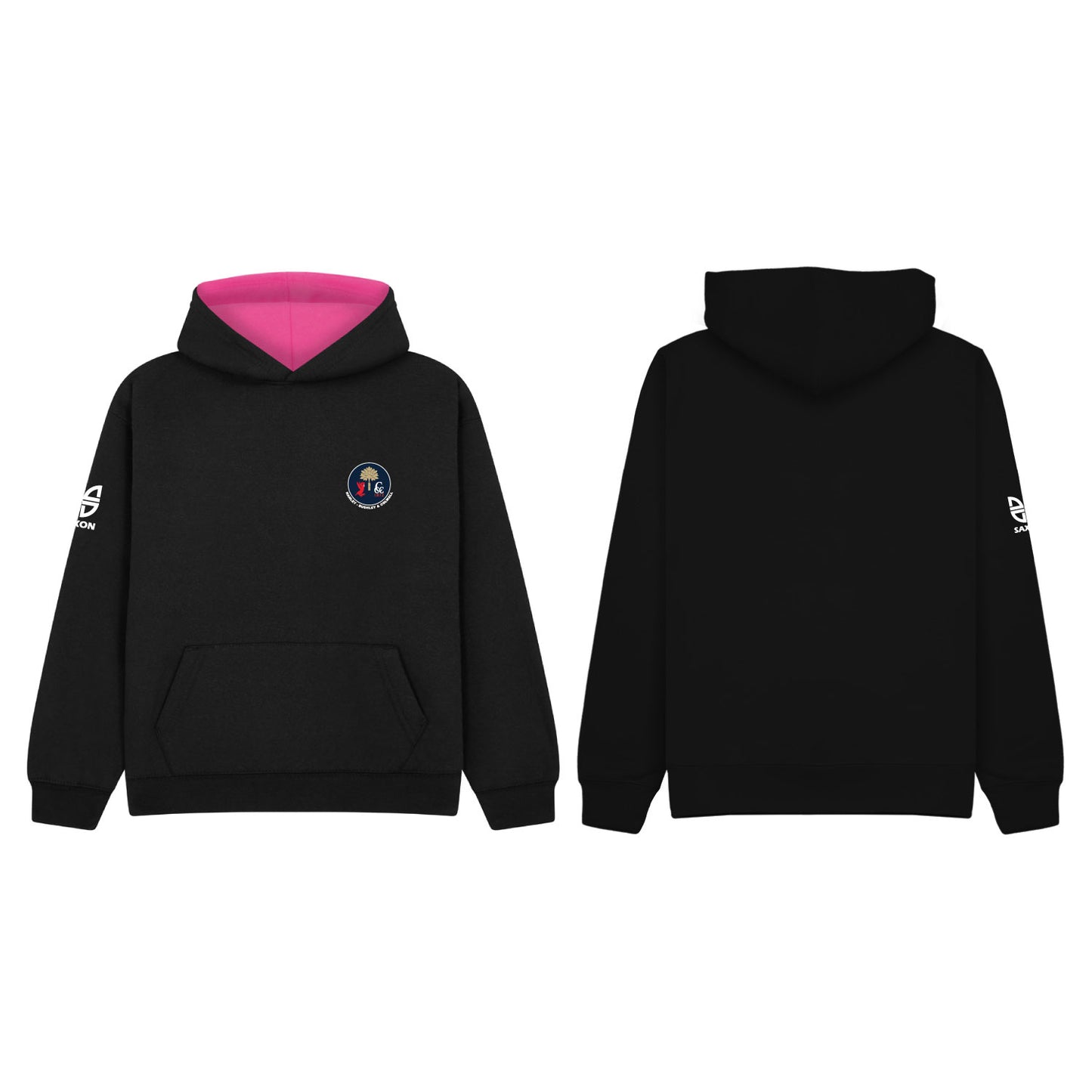 Team Premium Contrast Hoodie
