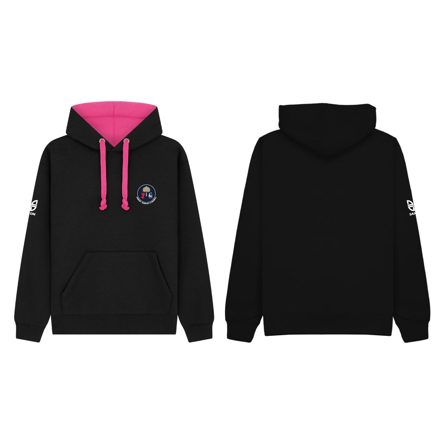 Team Premium Contrast Hoodie