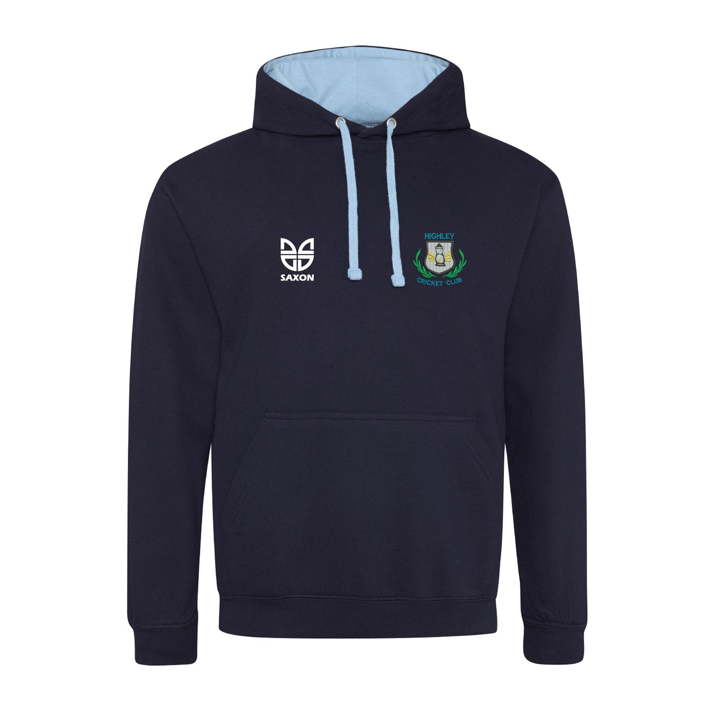 Highley Cricket Club Contrast Hoodie