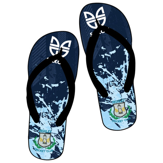 Highley Cricket Club Flip Flops