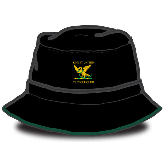 Kinlet United Cricket Club Green Trim Bucket Hat
