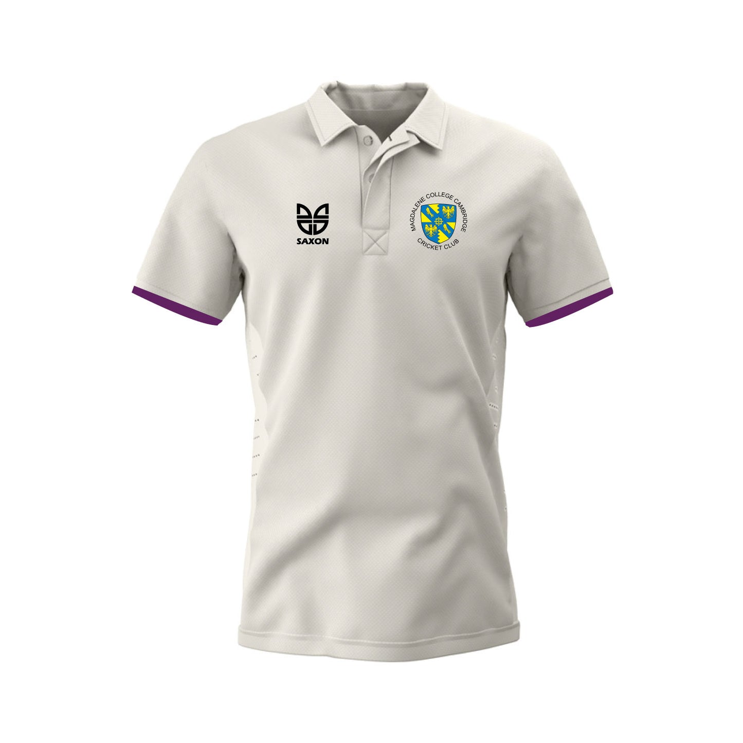 Magdalene College Cambridge Cricket Club Short Sleeve Cricket Shirt
