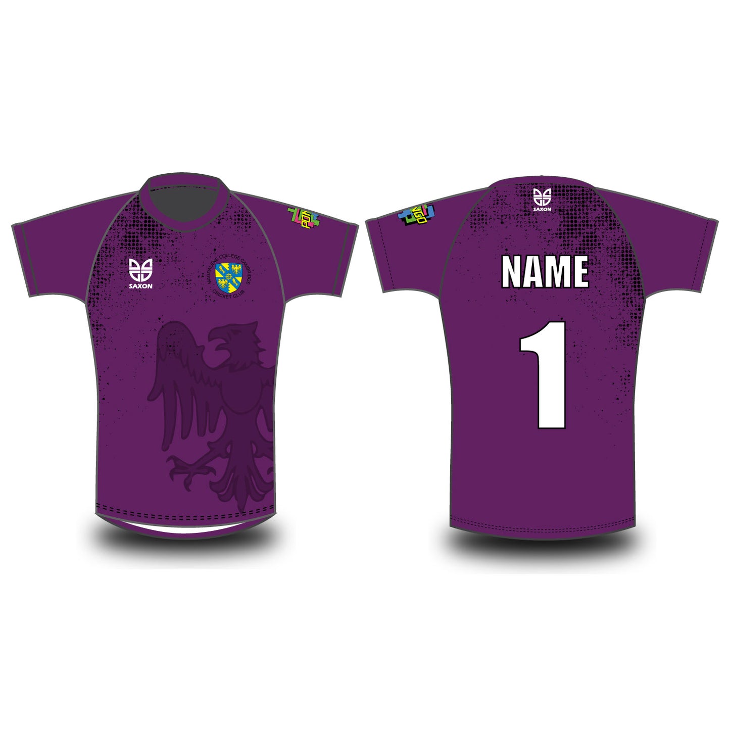 Magdalene College Cambridge Cricket Club Coloured Match Shirt