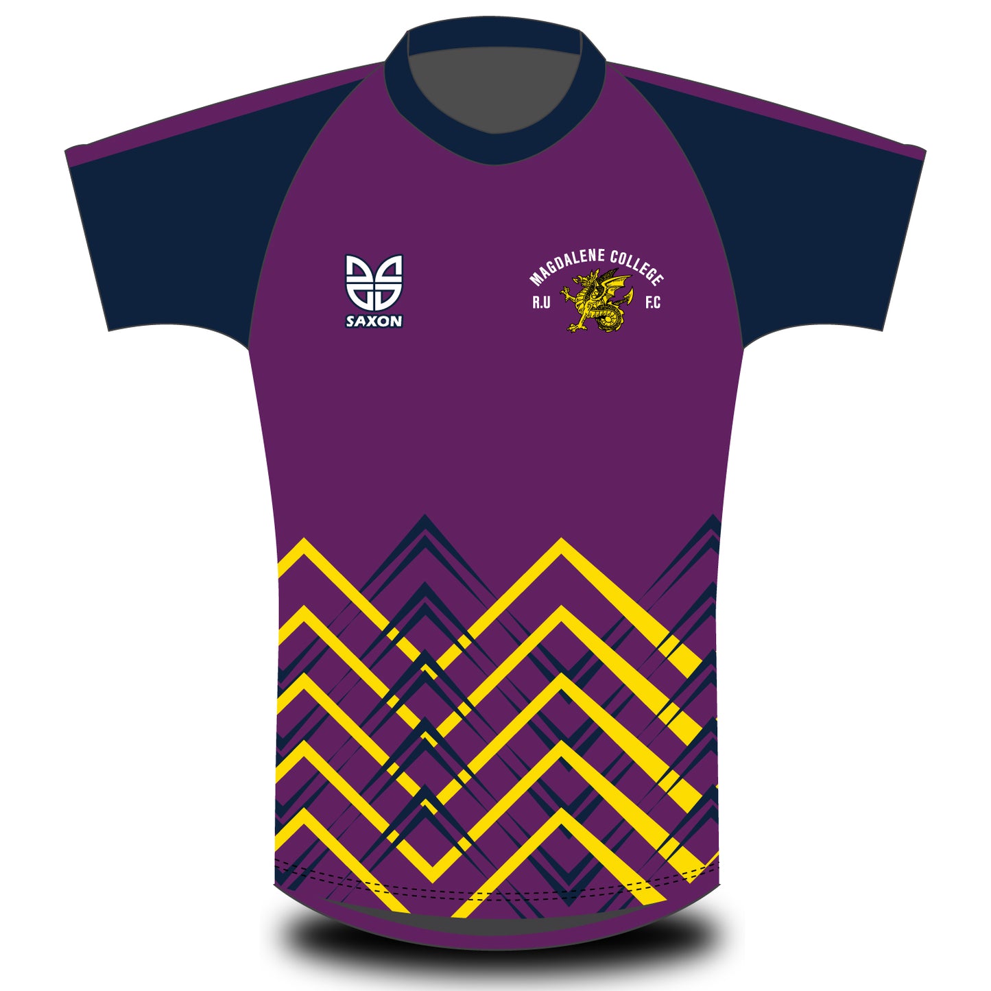 Magdalene College RUFC Zig Zag T-shirt