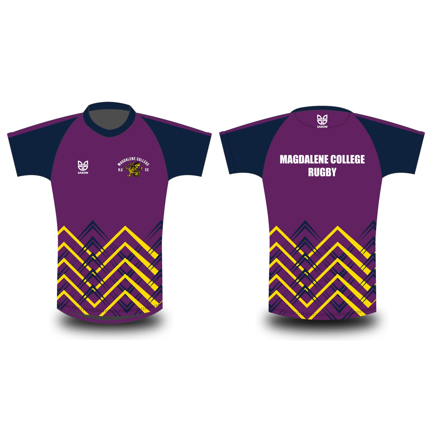 Magdalene College RUFC Zig Zag T-shirt