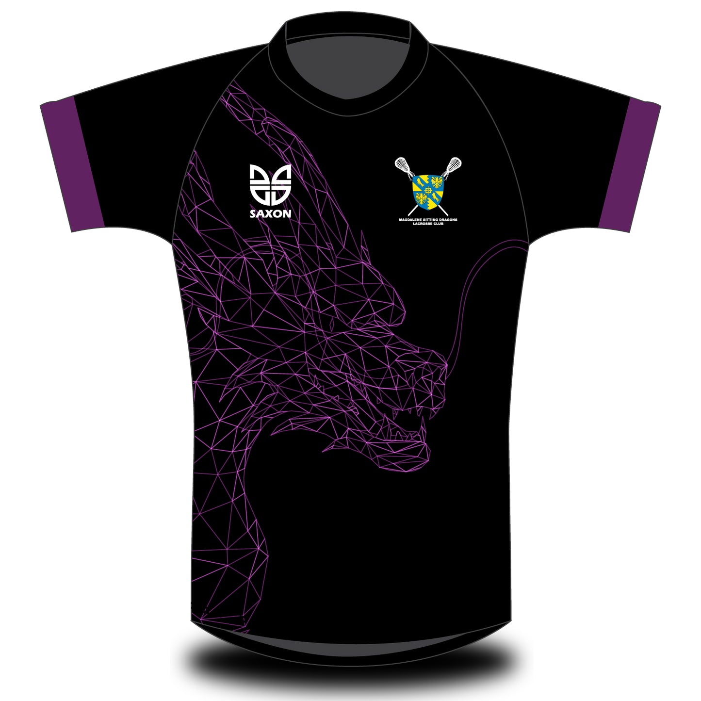 Magdalene Sitting Dragons Mixed Lacrosse Club T-Shirt