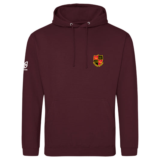 Malvern Archers Burgundy Hoodie