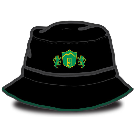 Malvern Cricket Club Green Trim Bucket Hat
