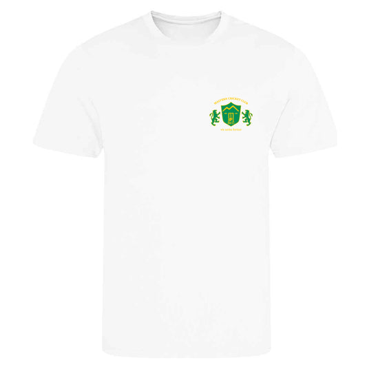 Malvern Cricket Club White Performance T-shirt