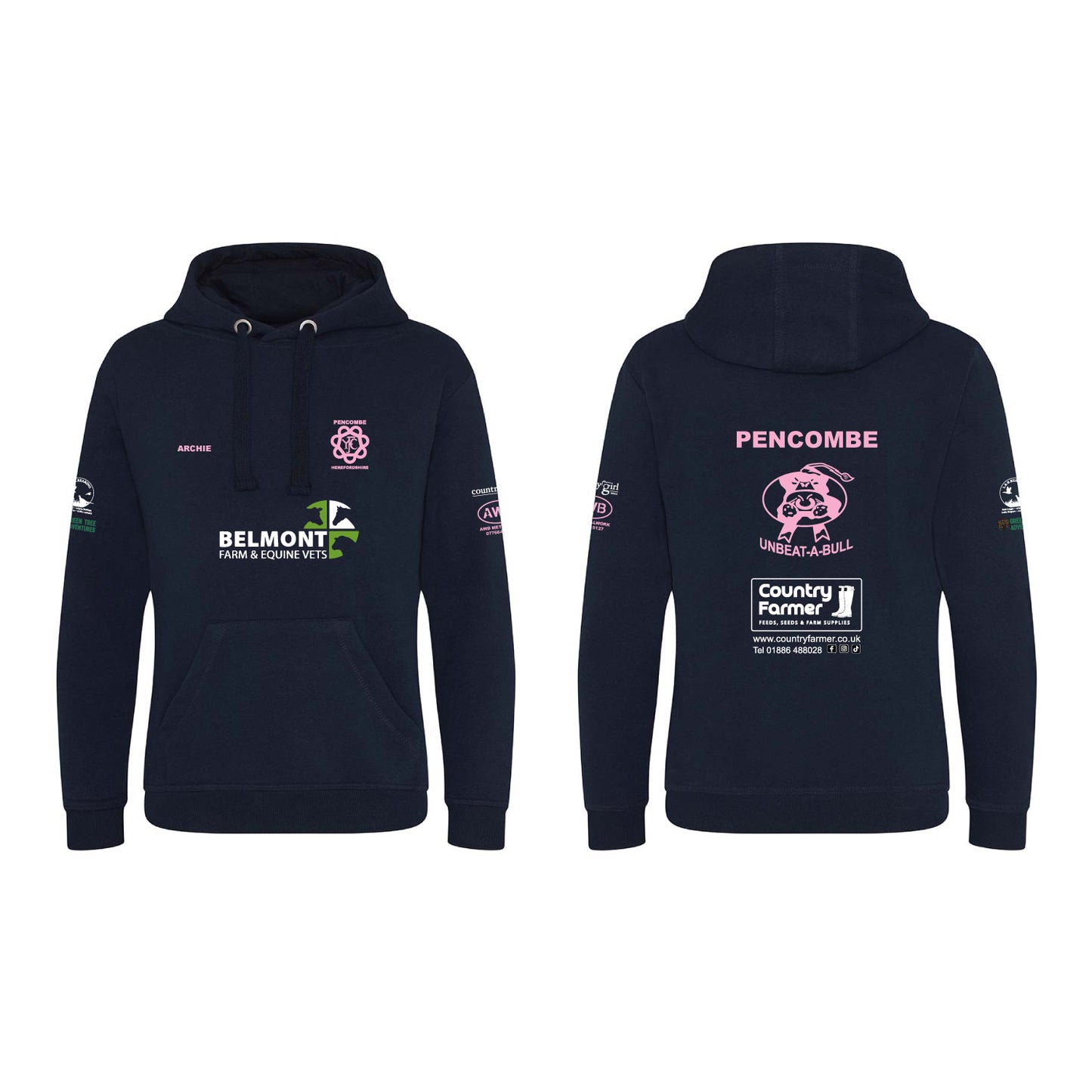 Pencombe Young Farmers Heavyweight Hoodie