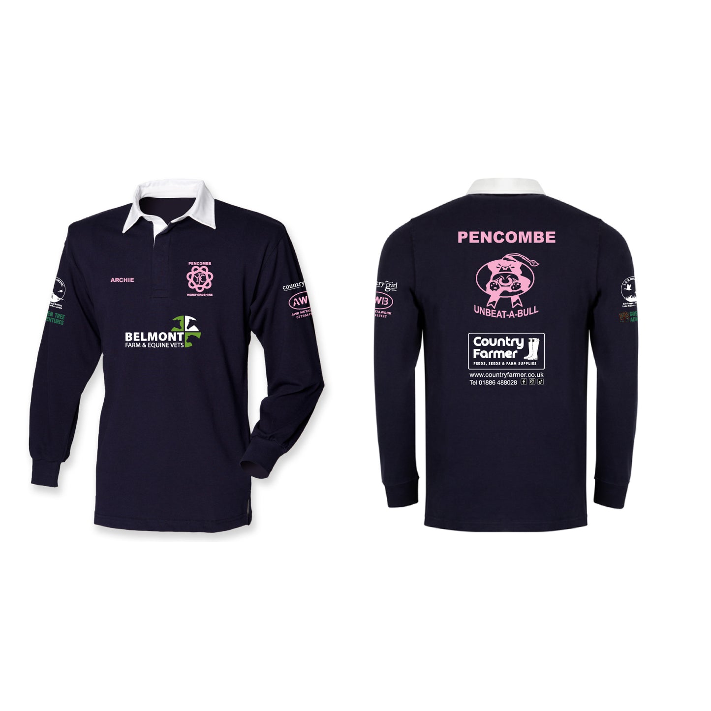 Pencombe Young Farmers Rugby Shirt