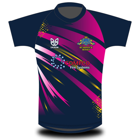 Rushwick Roses Match Shirt Short Sleeve
