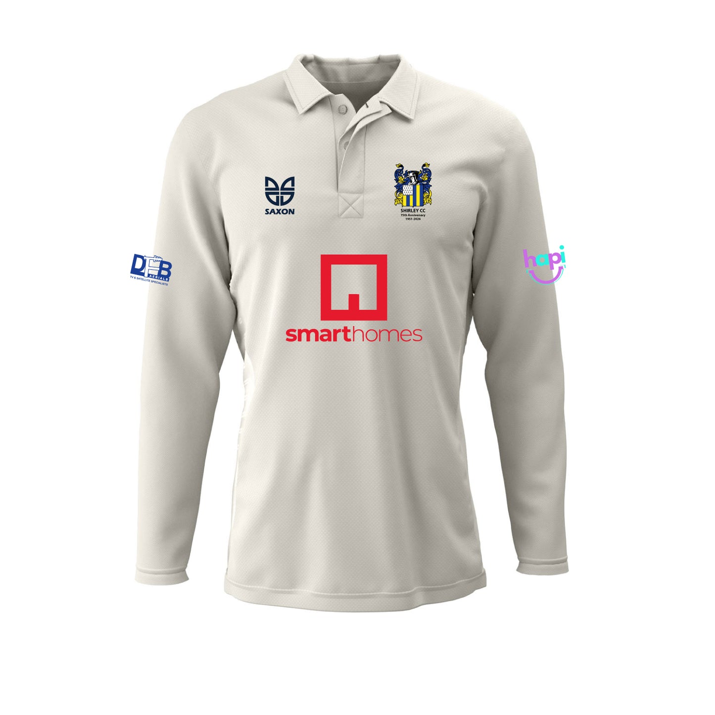 Shirley Cricket Club Long Sleeve Cricket Shirt
