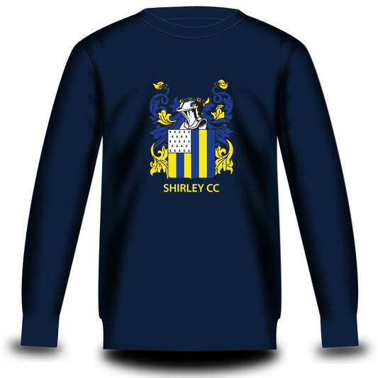 Shirley Cricket Club Navy Blue Sweatshirt