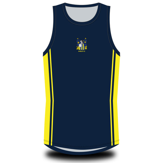 Shirley Cricket Club Side Stripe Vest