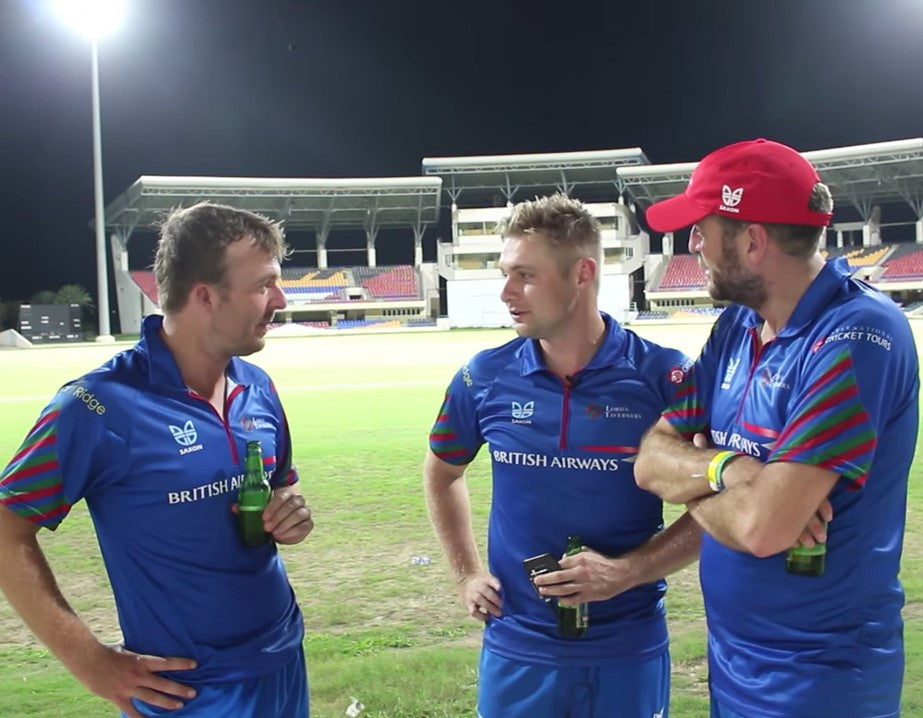 Load video: Lords Taverners Tour Antigua