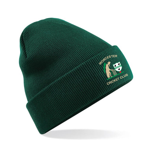 Worcester Cricket Club Beanie Hat Bottle