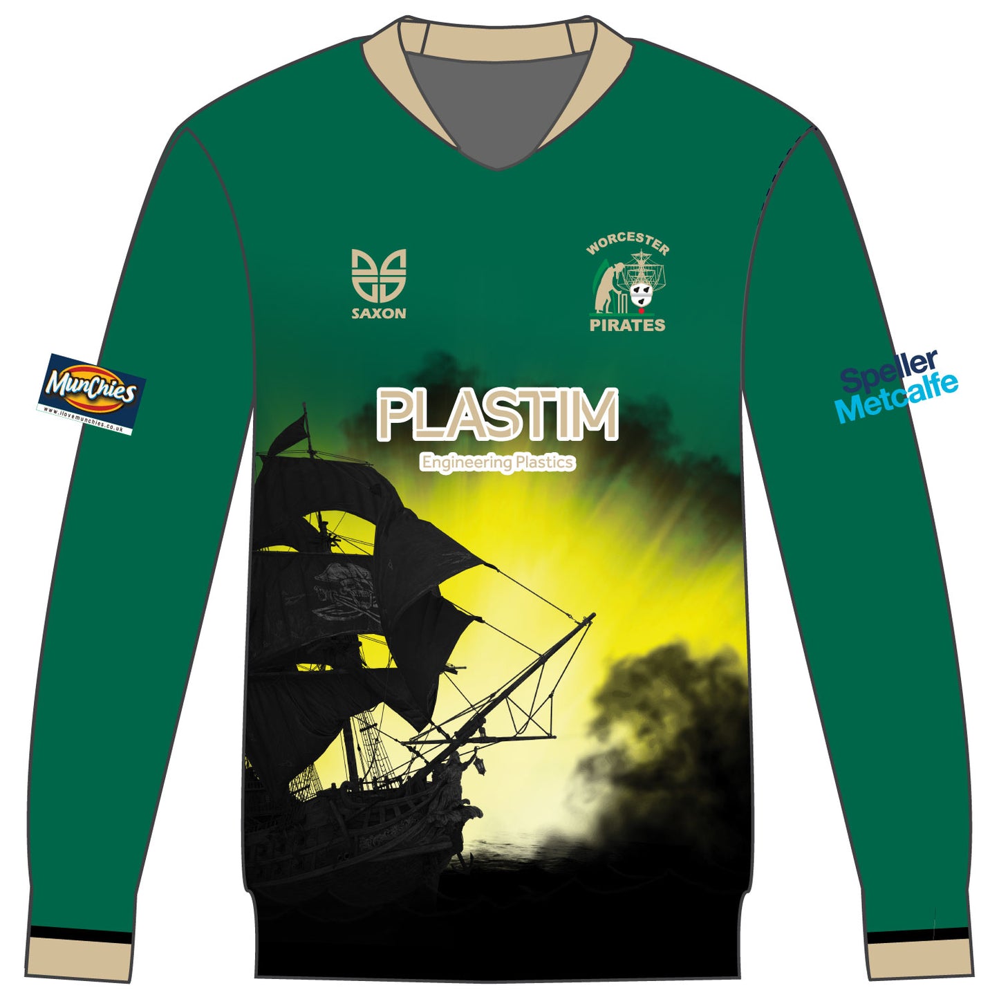 Worcester Cricket Club White Ball Sweater