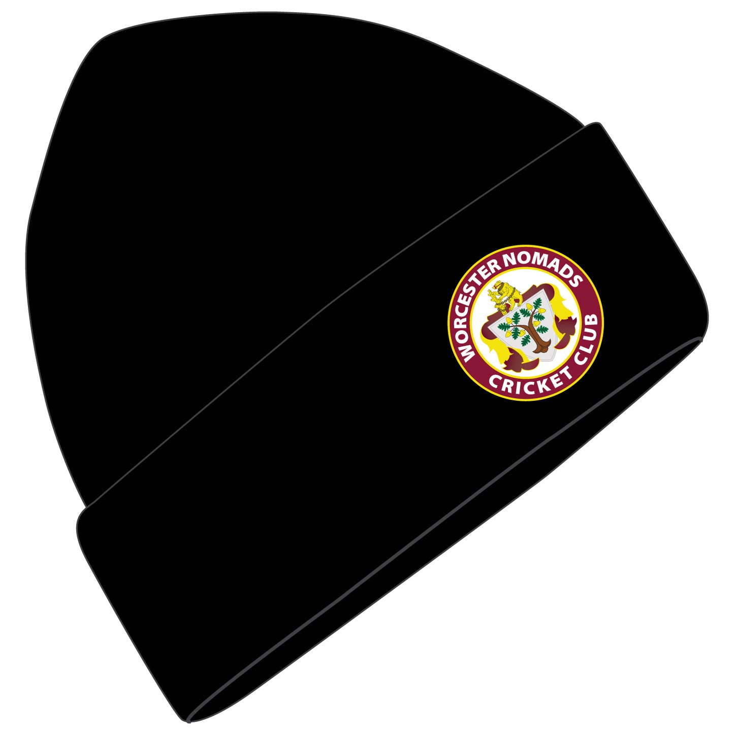 Worcester Nomads Cricket Club Beanie Hat Black