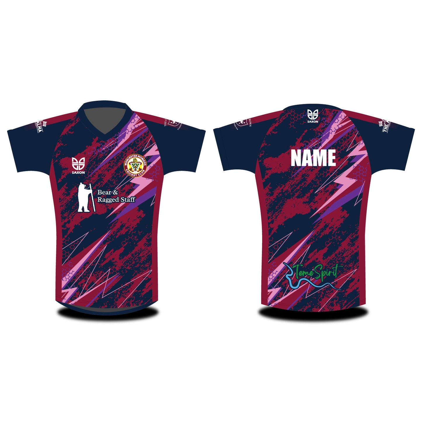 Worcester Nomads Cricket Club Ladies Shirt Option 1