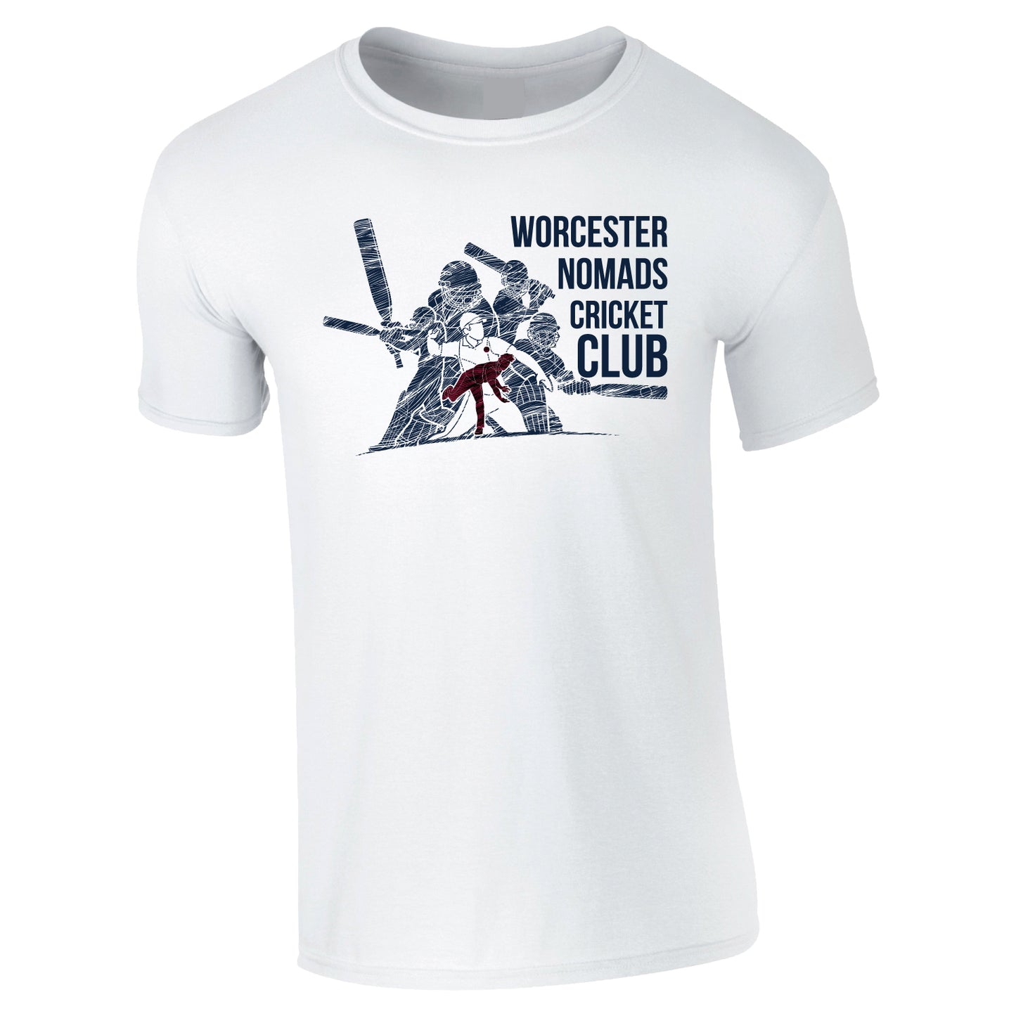 Worcester Nomads Cricket Club Player T-Shirt