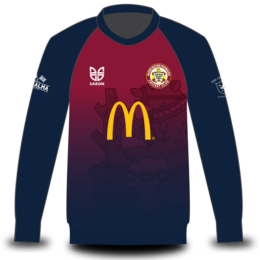 Worcester Nomads Cricket Club Coloured Match Shirt Long Sleeve