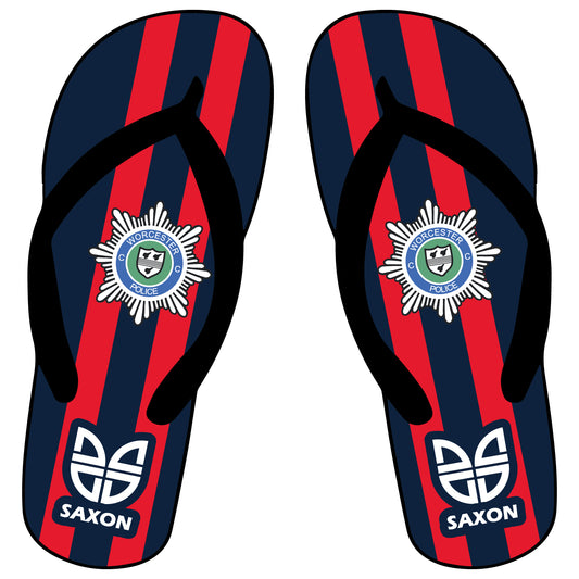 Worcester Police Cricket Club Flip Flops