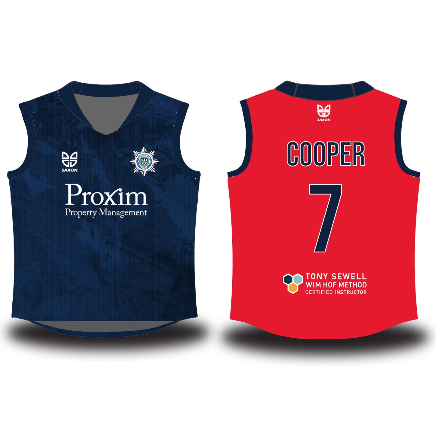 Worcester Police Cricket Club Coloured Slipover