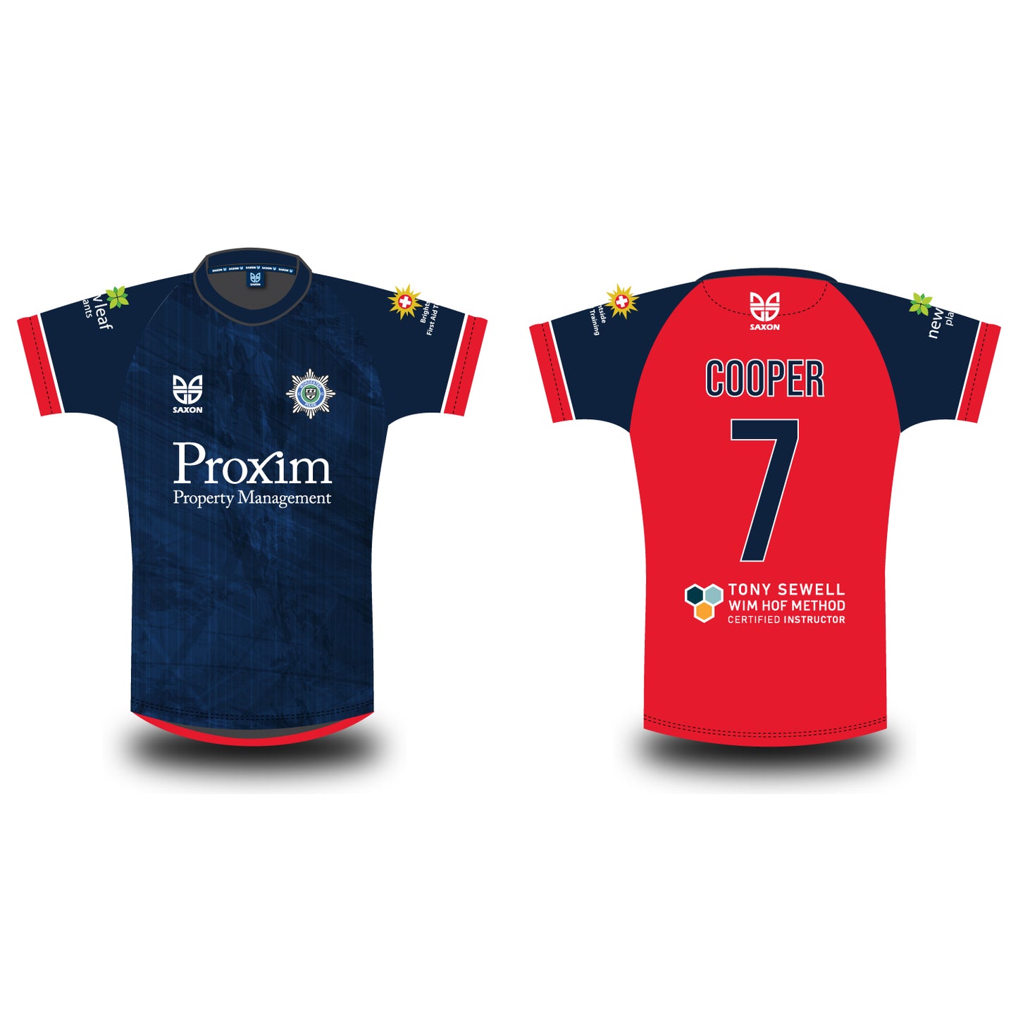 Worcester Police Cricket Club Coloured Match Shirt