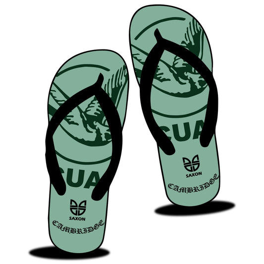 cambridge university automobile club flipflop plain cambs blue