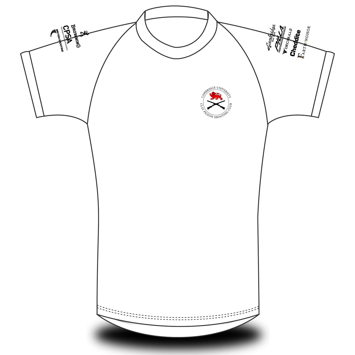 CUCPSC White T-shirt