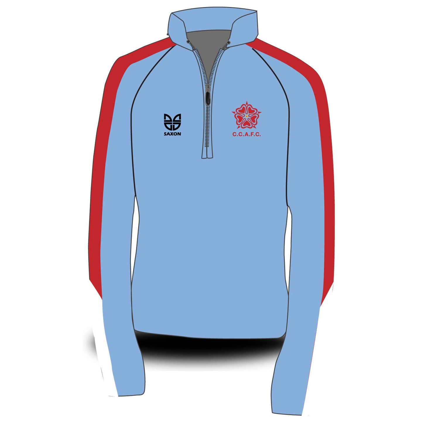 christs college afc sub midlayer front