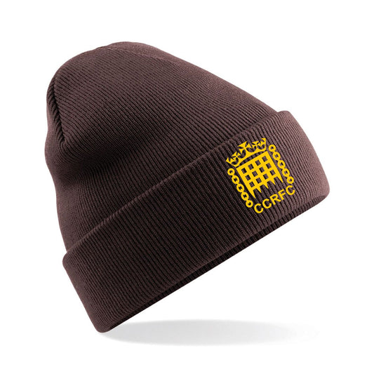 christs college rugby beenie chocolate