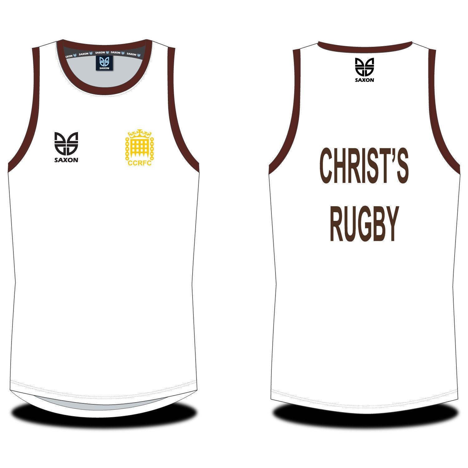 christs college rugby vest