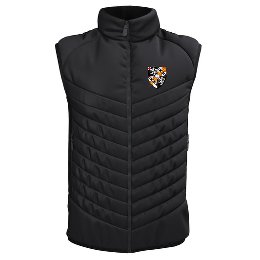 churchill college cambridge rugby gilet font