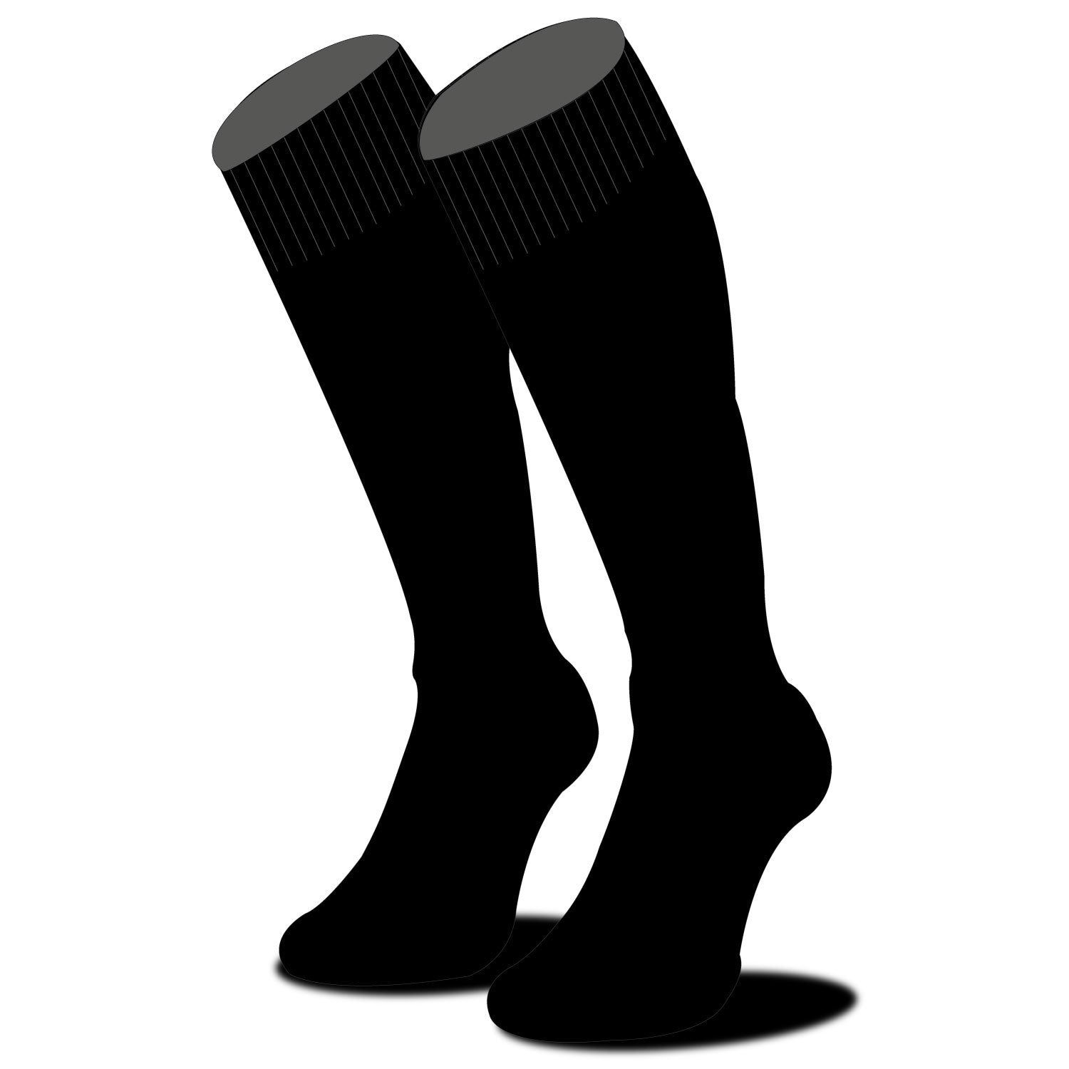 churchill college cambridge rugby socks plain black