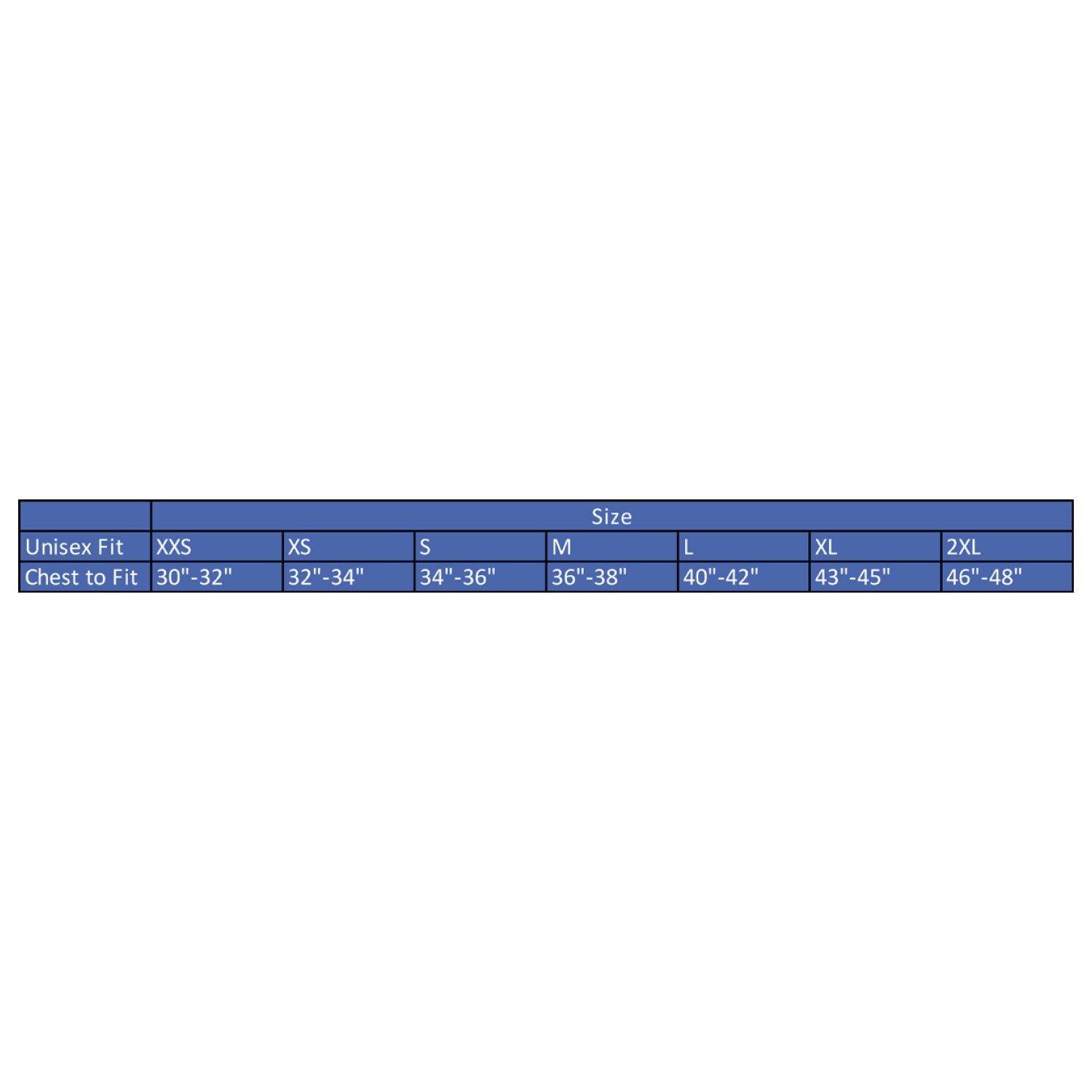 dark morning fleece size guide
