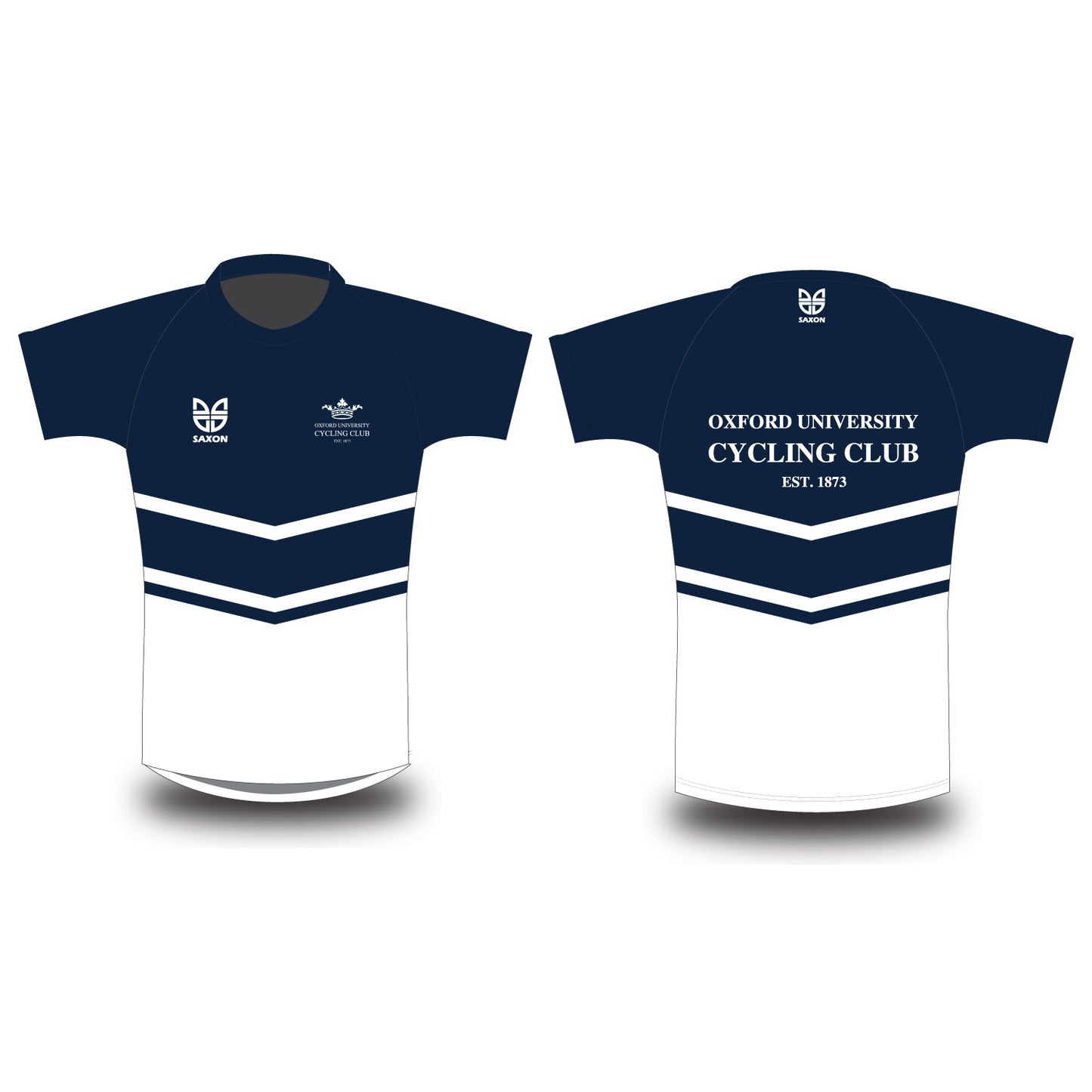 Oxford University Cycling Club Chevron T-shirt