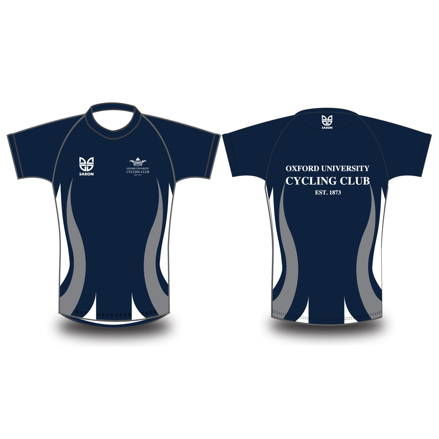oxford university gear Oxford University Cycling Club Flames T-shirt